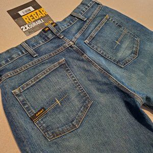 Ariat Men's Rebar M4 Low Rise Boot Cut Jeans 34/34